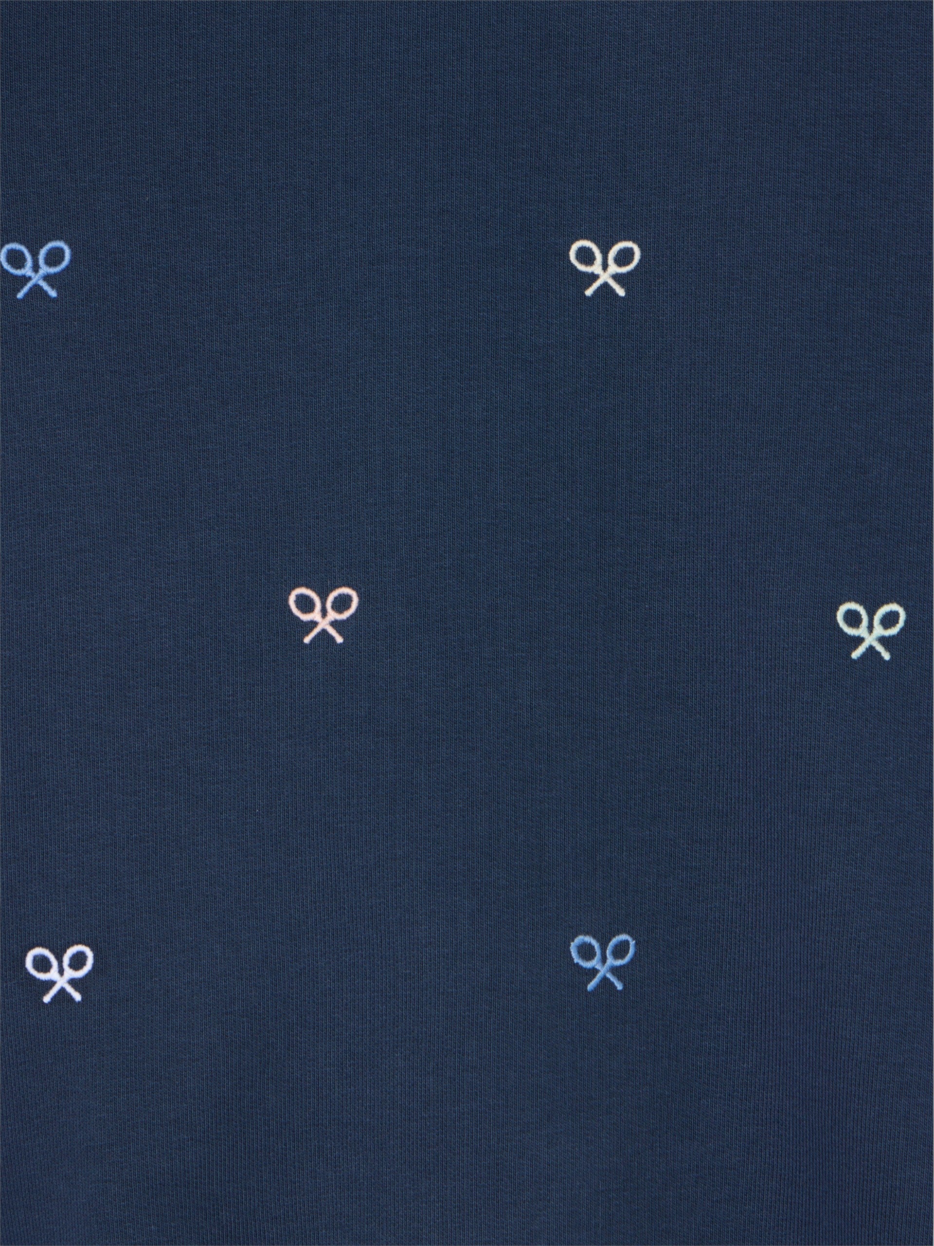Kids multiracket sweatshirt in navy blue