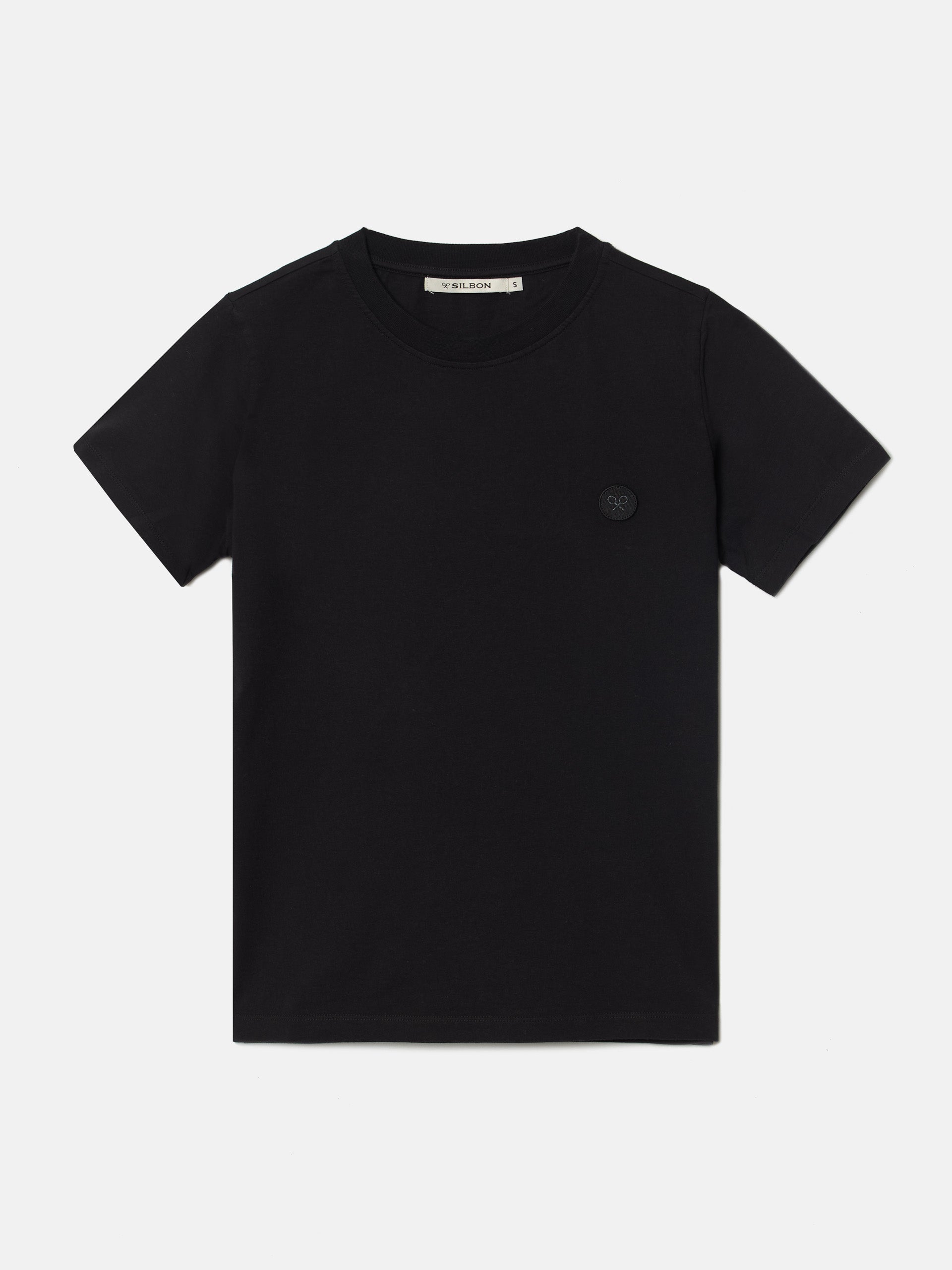 Camiseta woman sunny raqueta negra