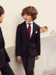 Veste blazer classique enfant bleu marine