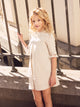 Vestido girl vestir beige
