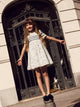 Vestido girl vestir estampado celestes
