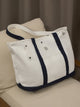 Tote bag classic bicolor crema