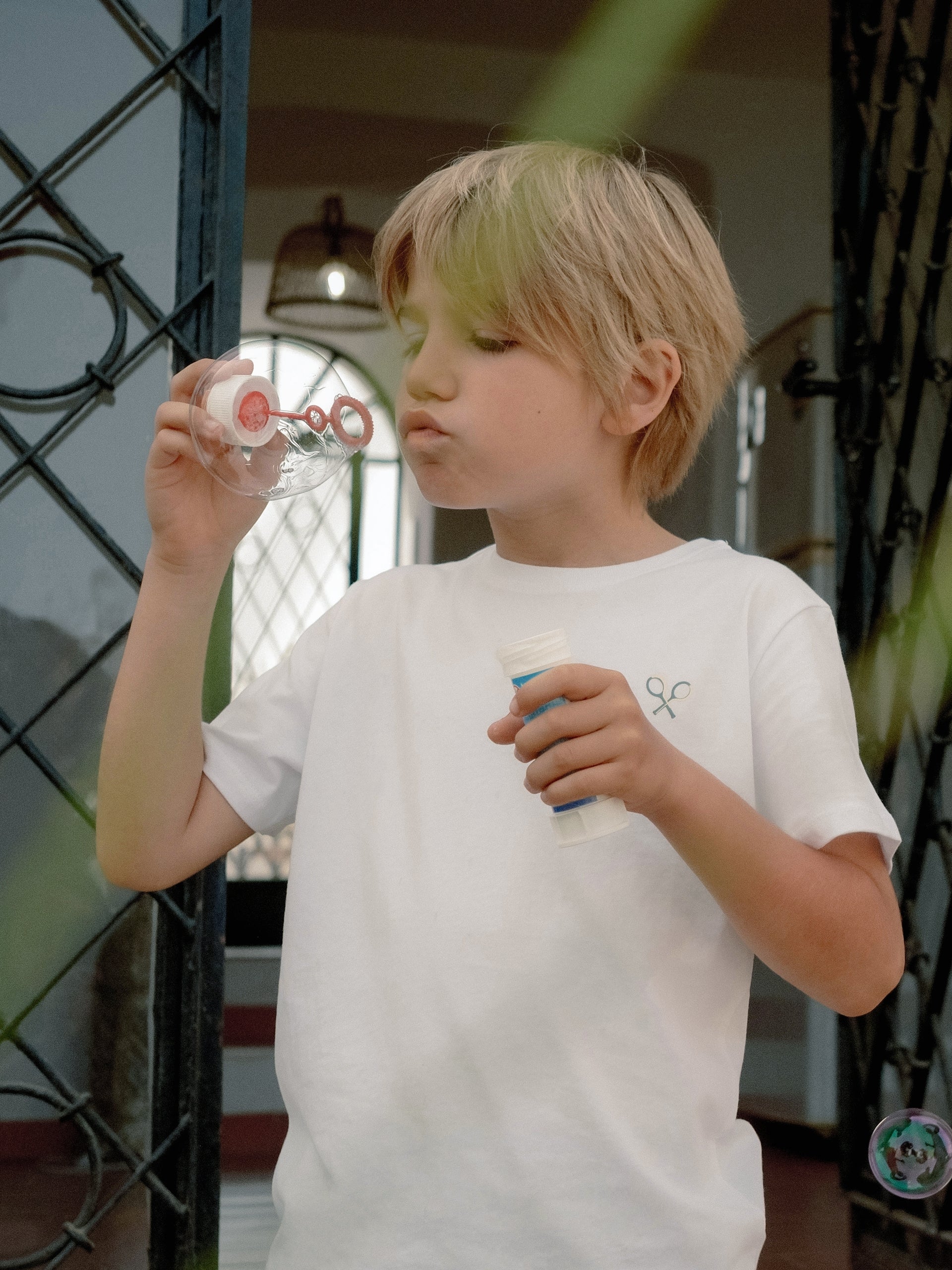 Camiseta kids Silbon Formentera blanco