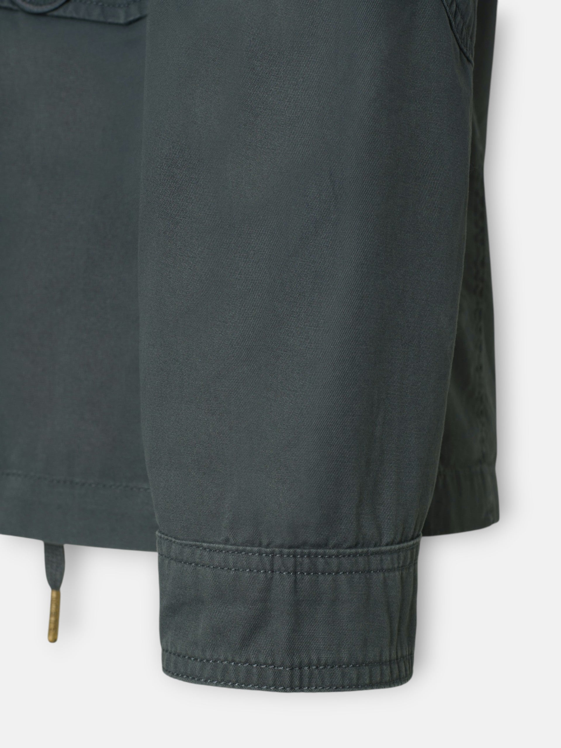 Chaqueta militar verde oscuro