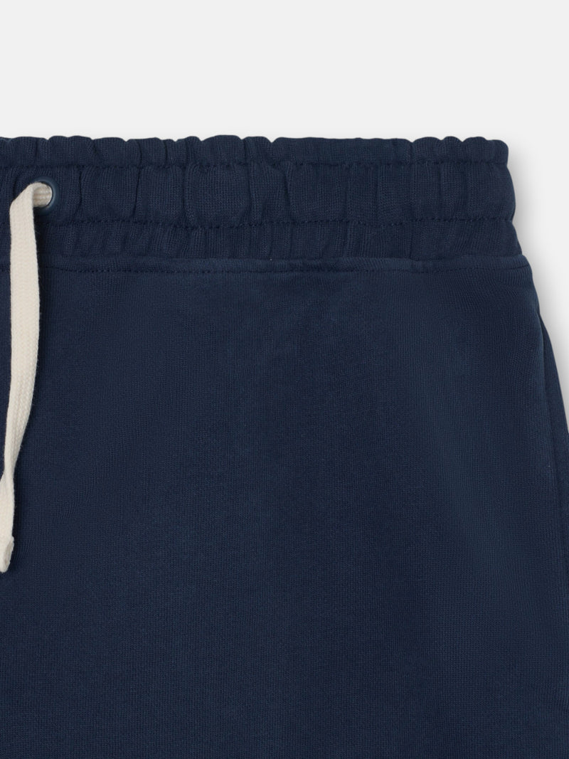 Bermuda de sport bleu marine