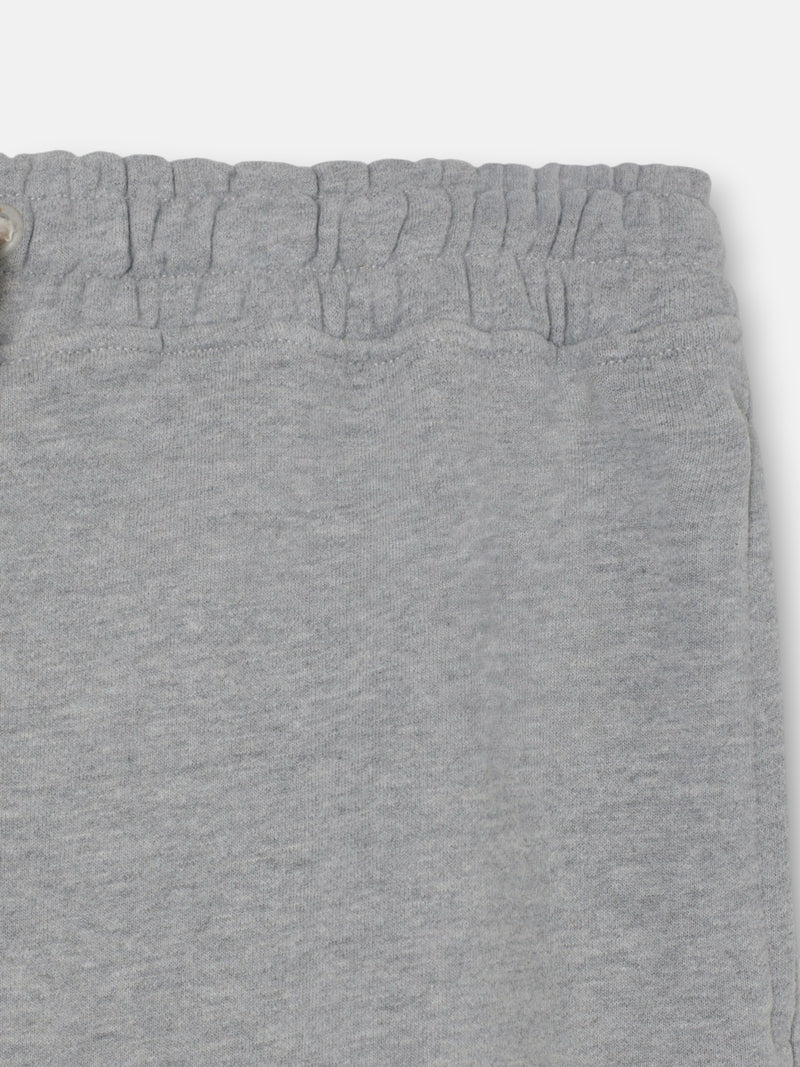 Gray sports Bermuda shorts