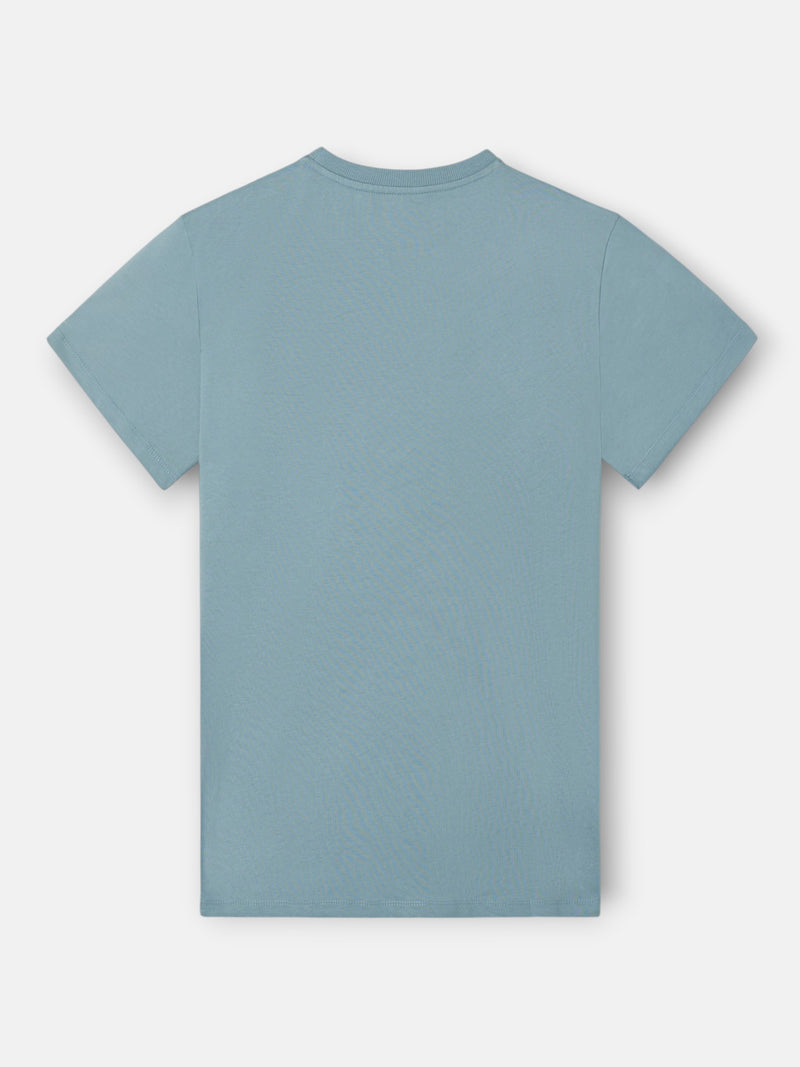T-shirt classique minilogo bouclette pétrole