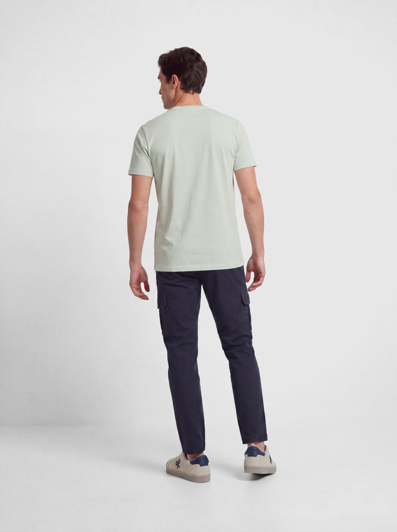 T-shirt classique minilogo vert clair