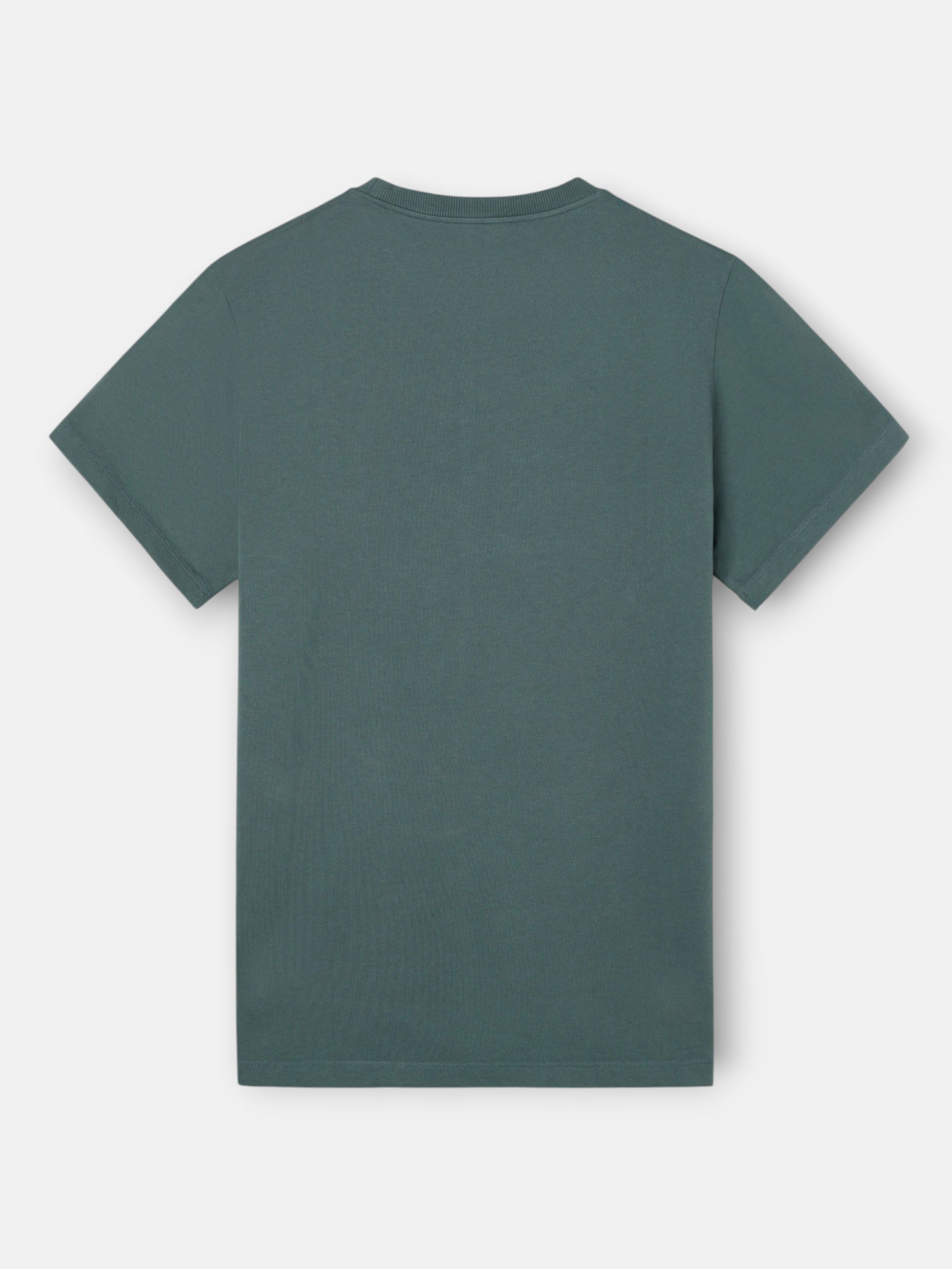 Camiseta silbon tono verde