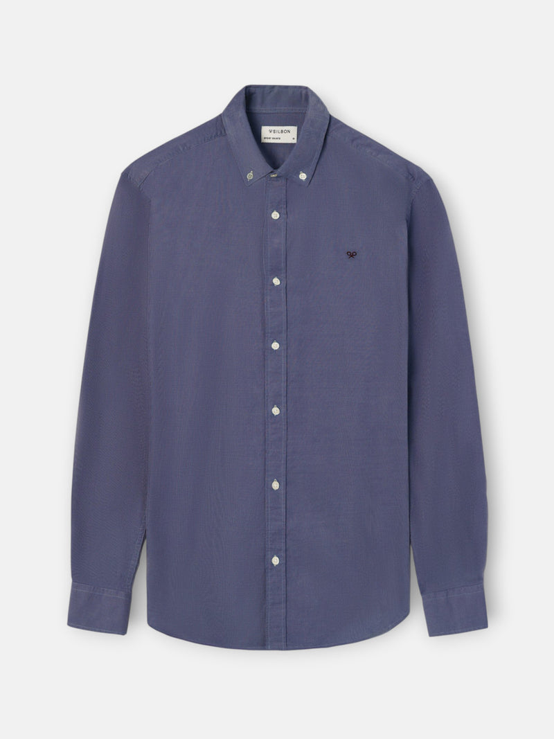 Camisa sport pana indigo