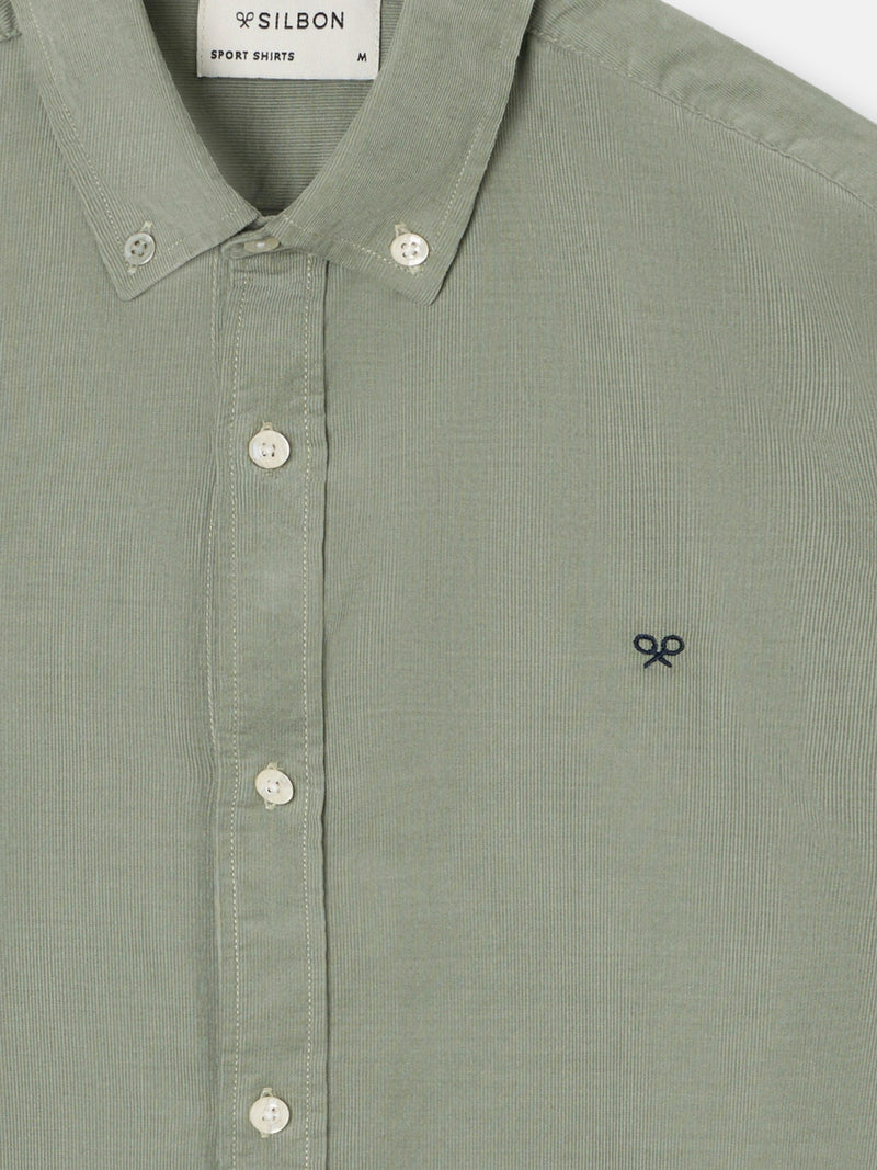 Camisa sport pana verde claro