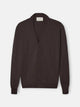 Cardigan clasico marron