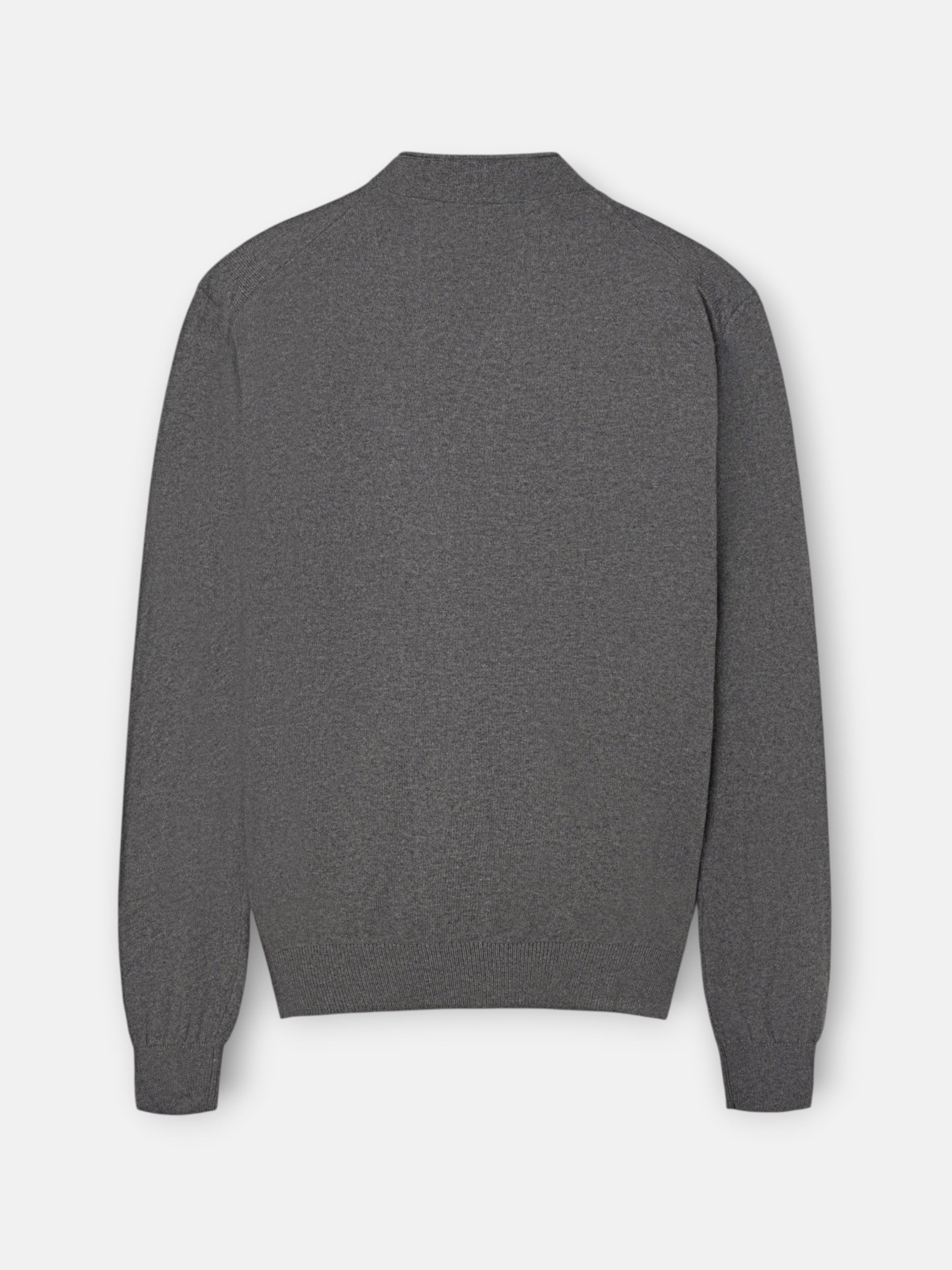Cardigan clasico gris