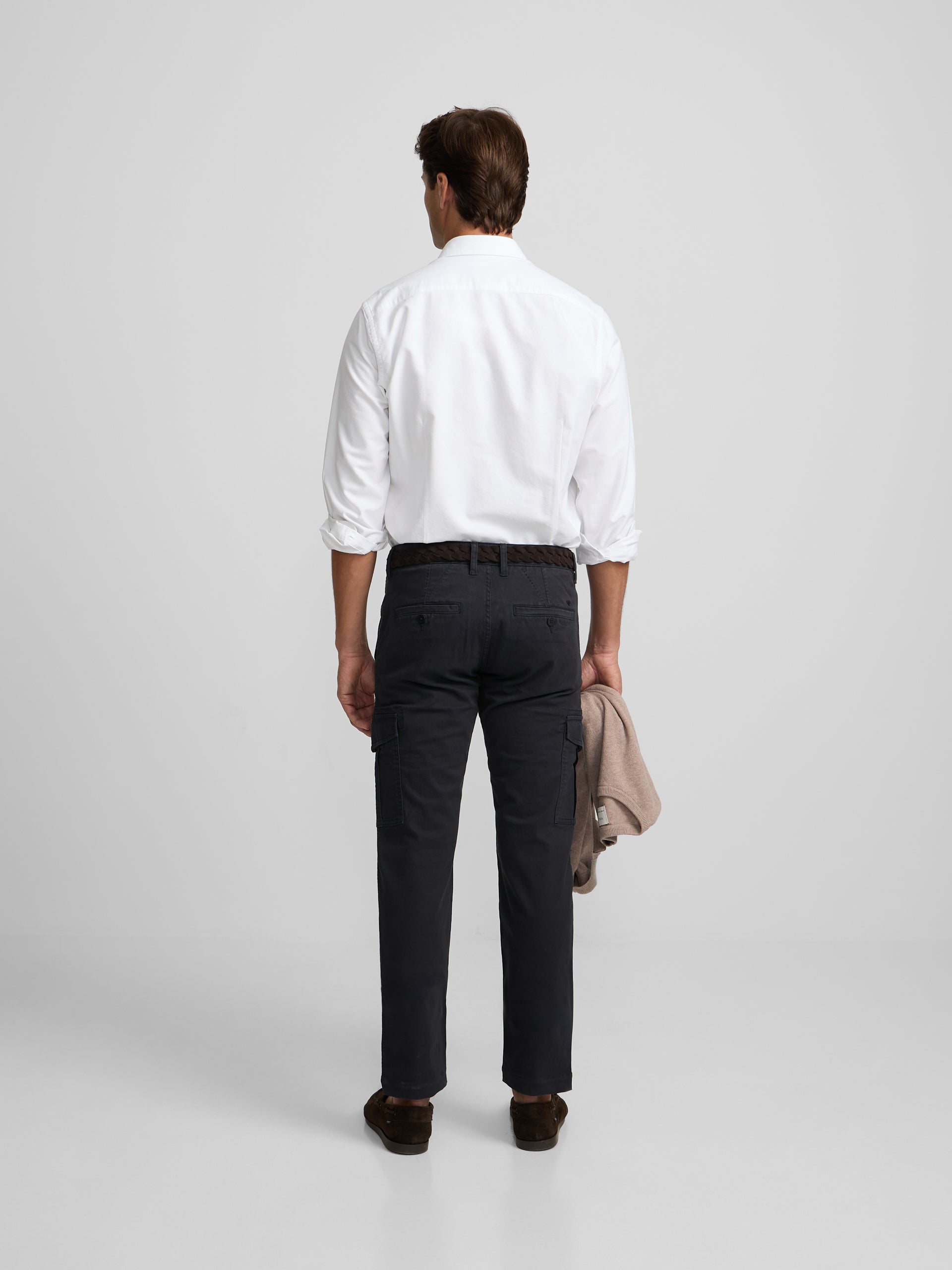 Pantalon sport cargo azul marino
