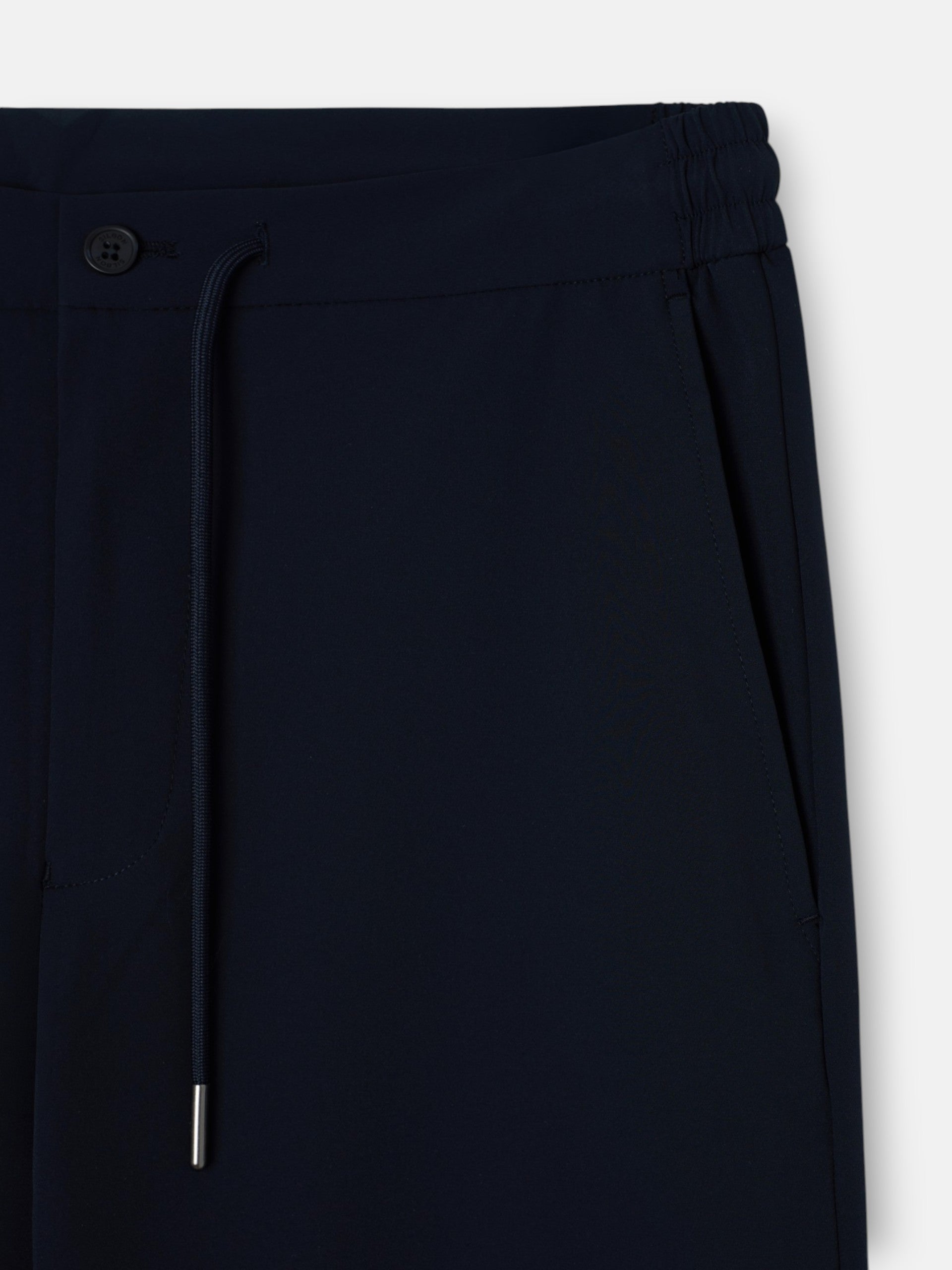 Navy blue technical trousers
