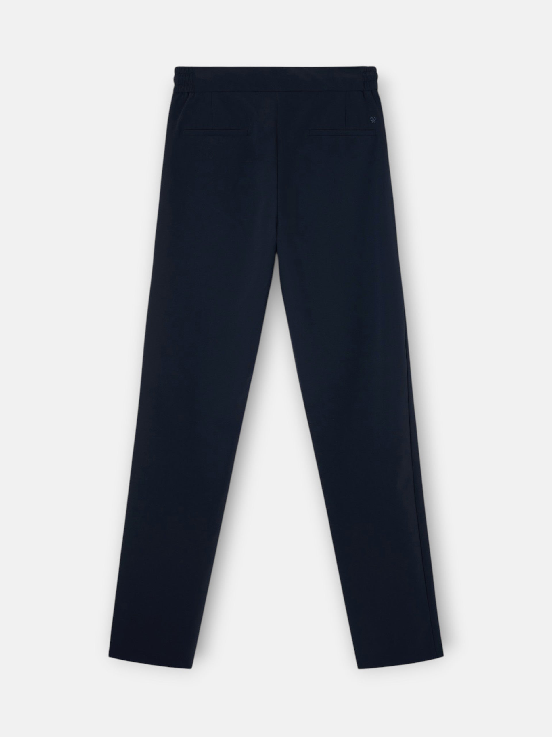 Navy blue technical trousers