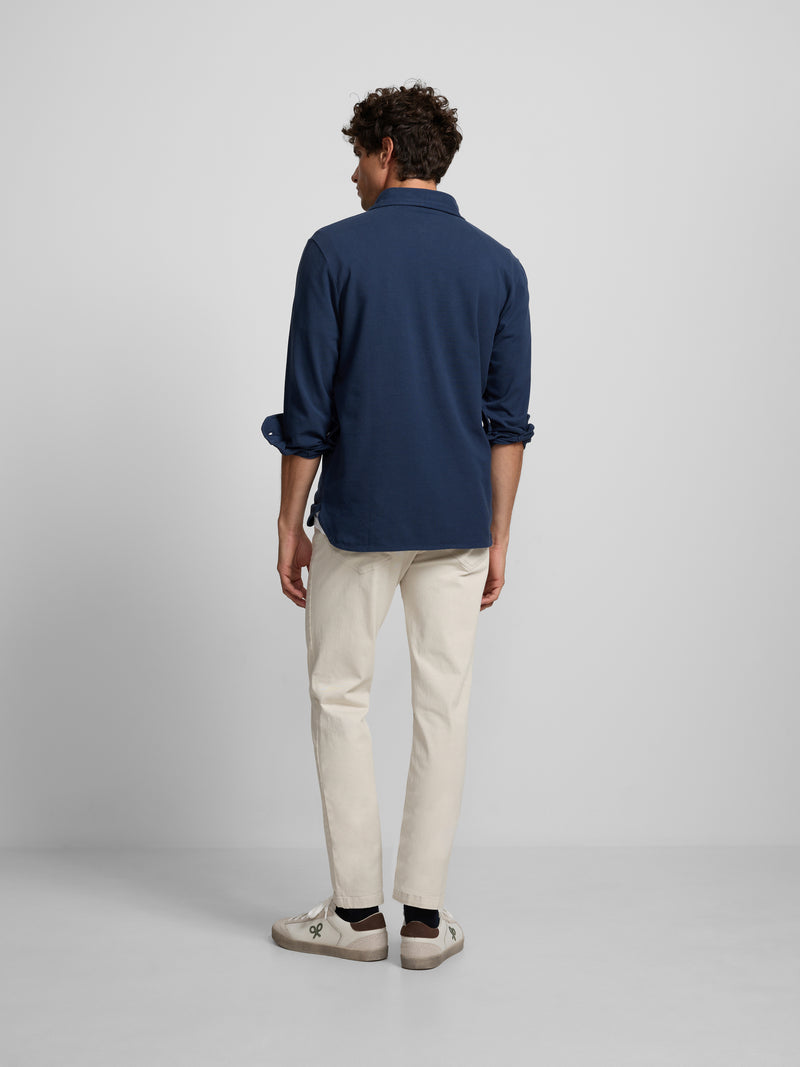 Five-pocket stone sport trousers