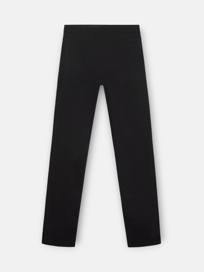 Brown five-pocket sport trousers