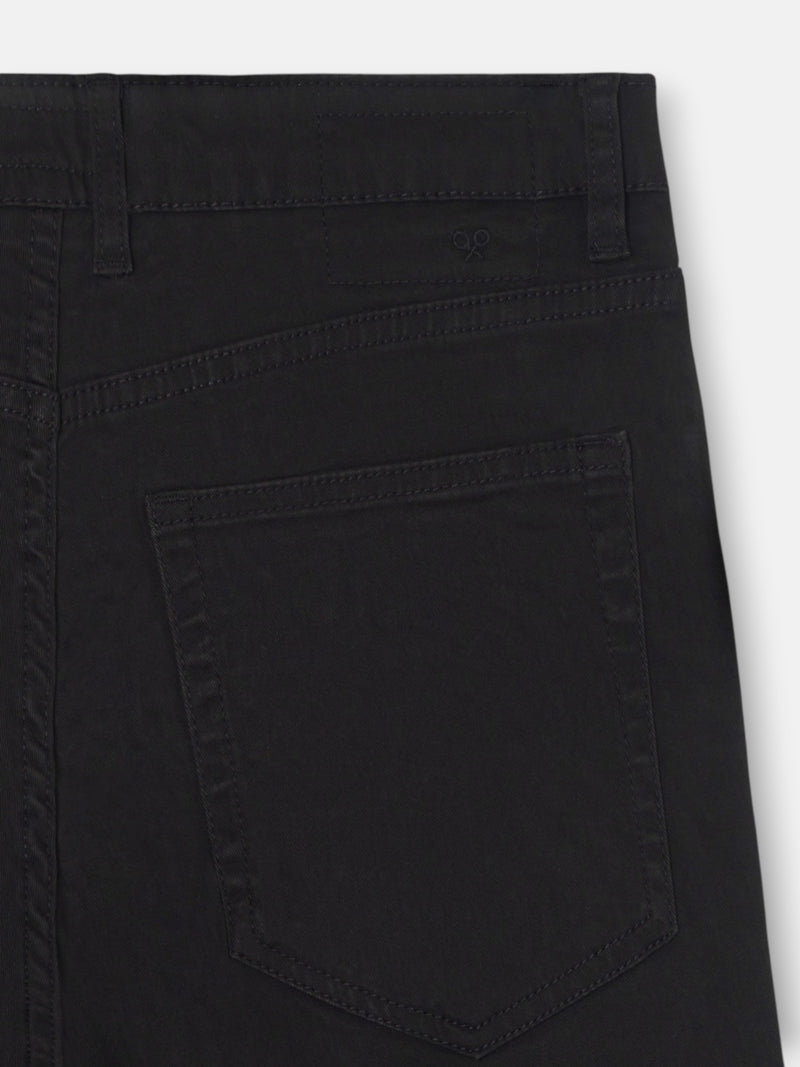 Brown five-pocket sport trousers