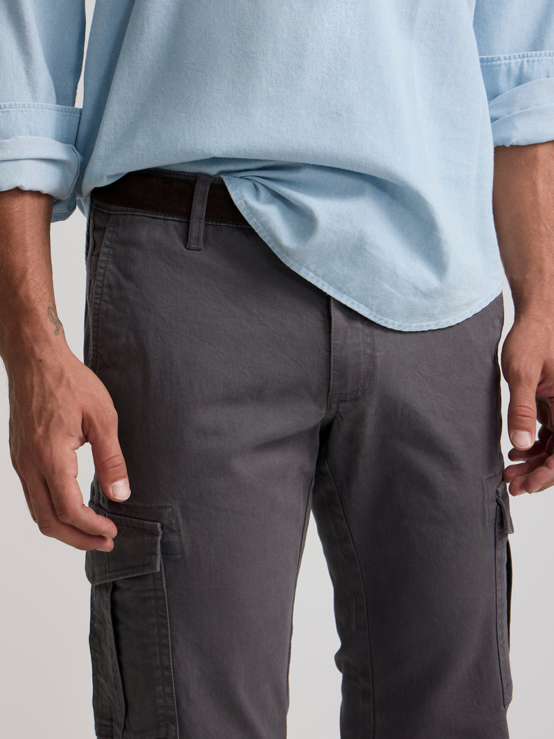Dark grey cargo sport trousers