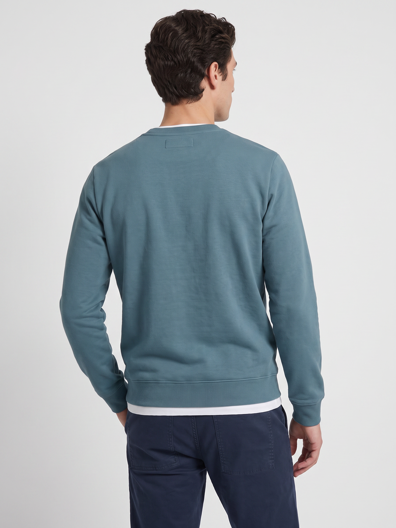Sudadera raqueta relieve petroleo