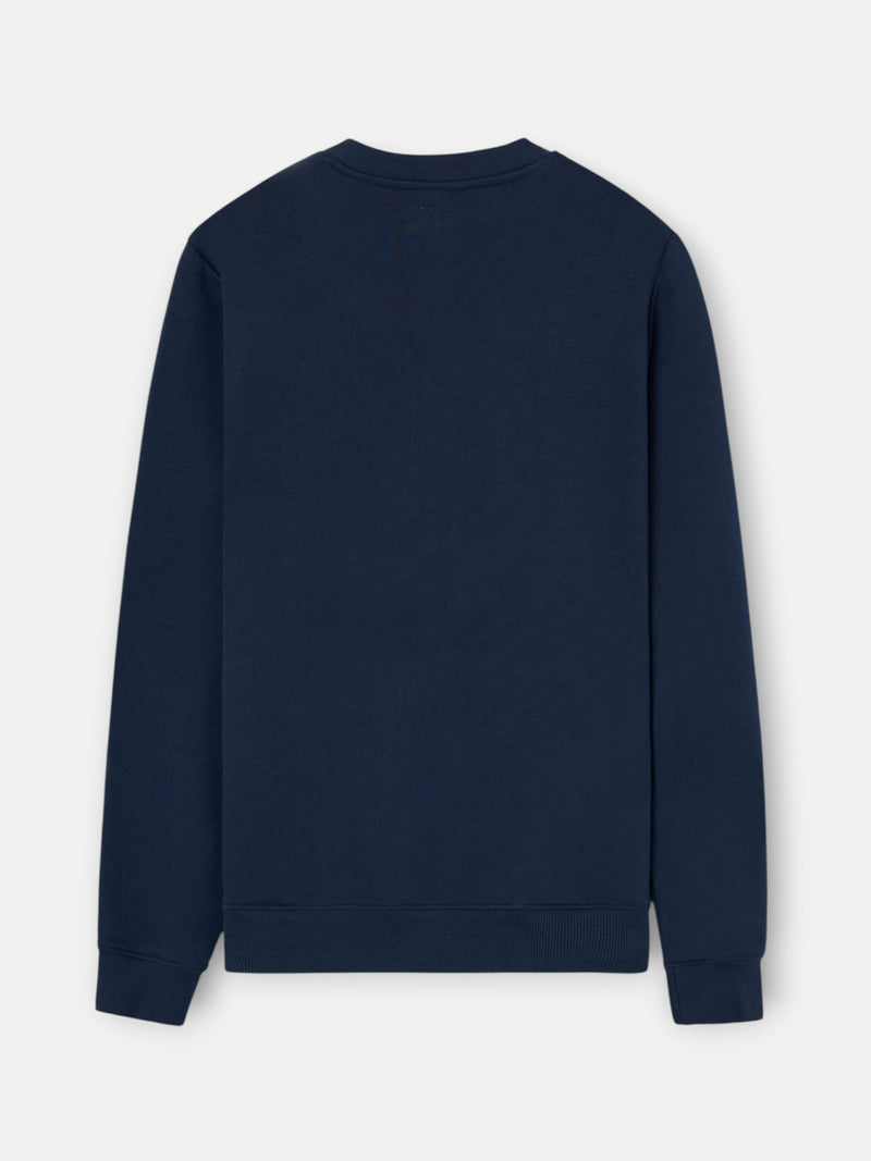 Sudadera miniparche azul marino