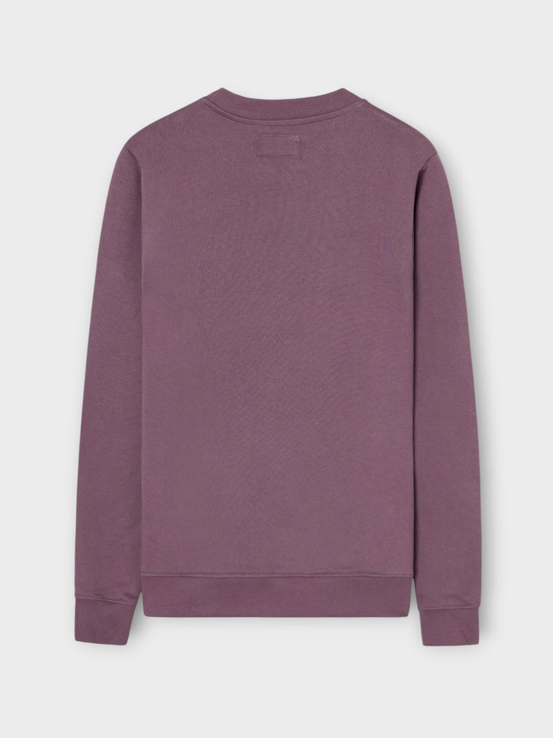 Sudadera miniparche burdeos