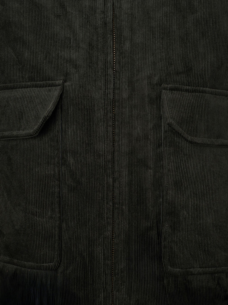 Green corduroy jacket