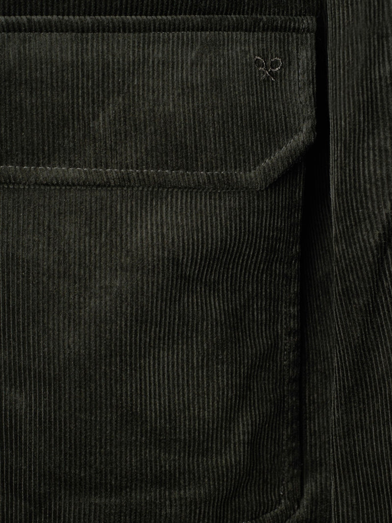 Green corduroy jacket