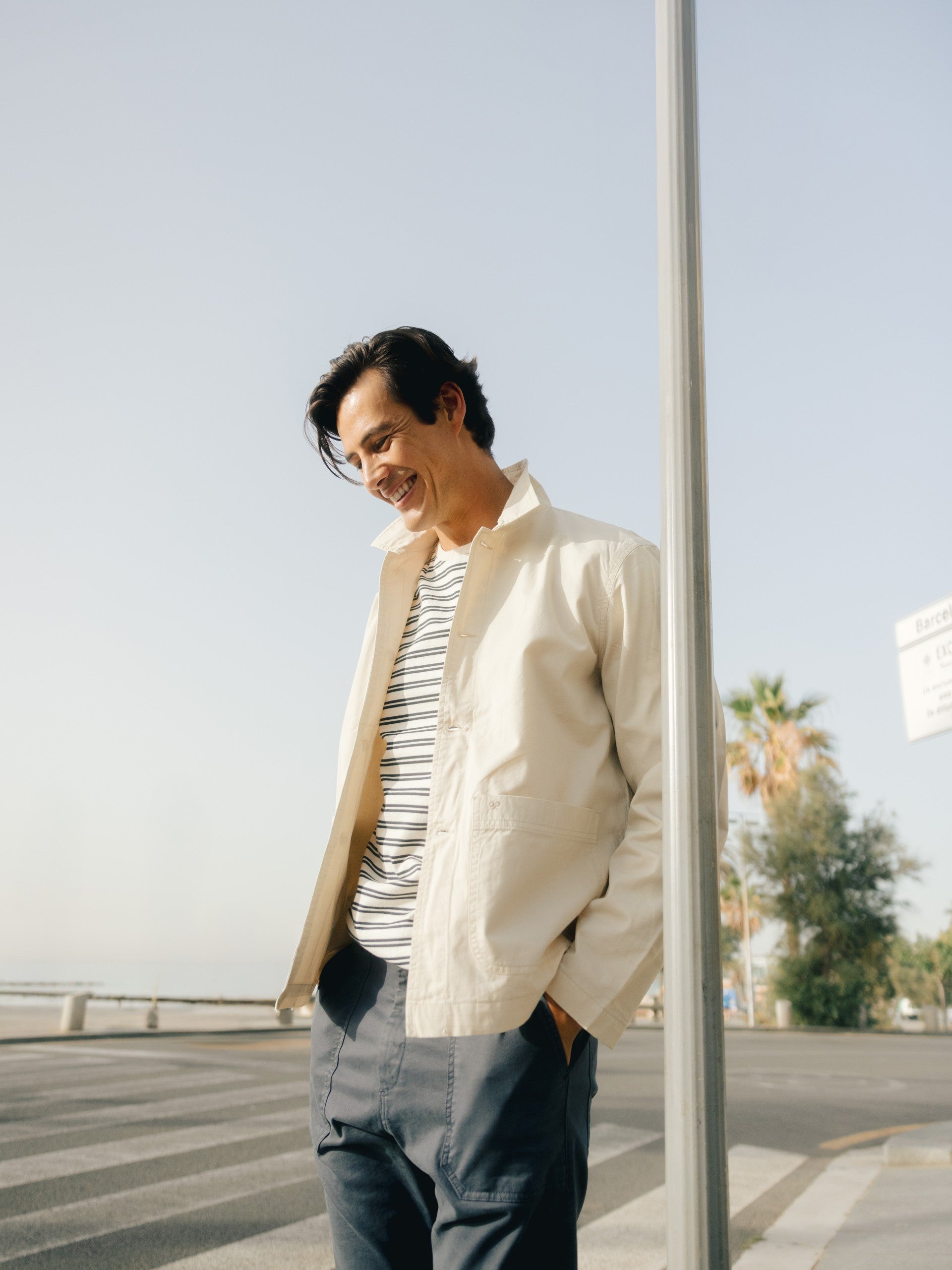 Chaqueta cruise piedra