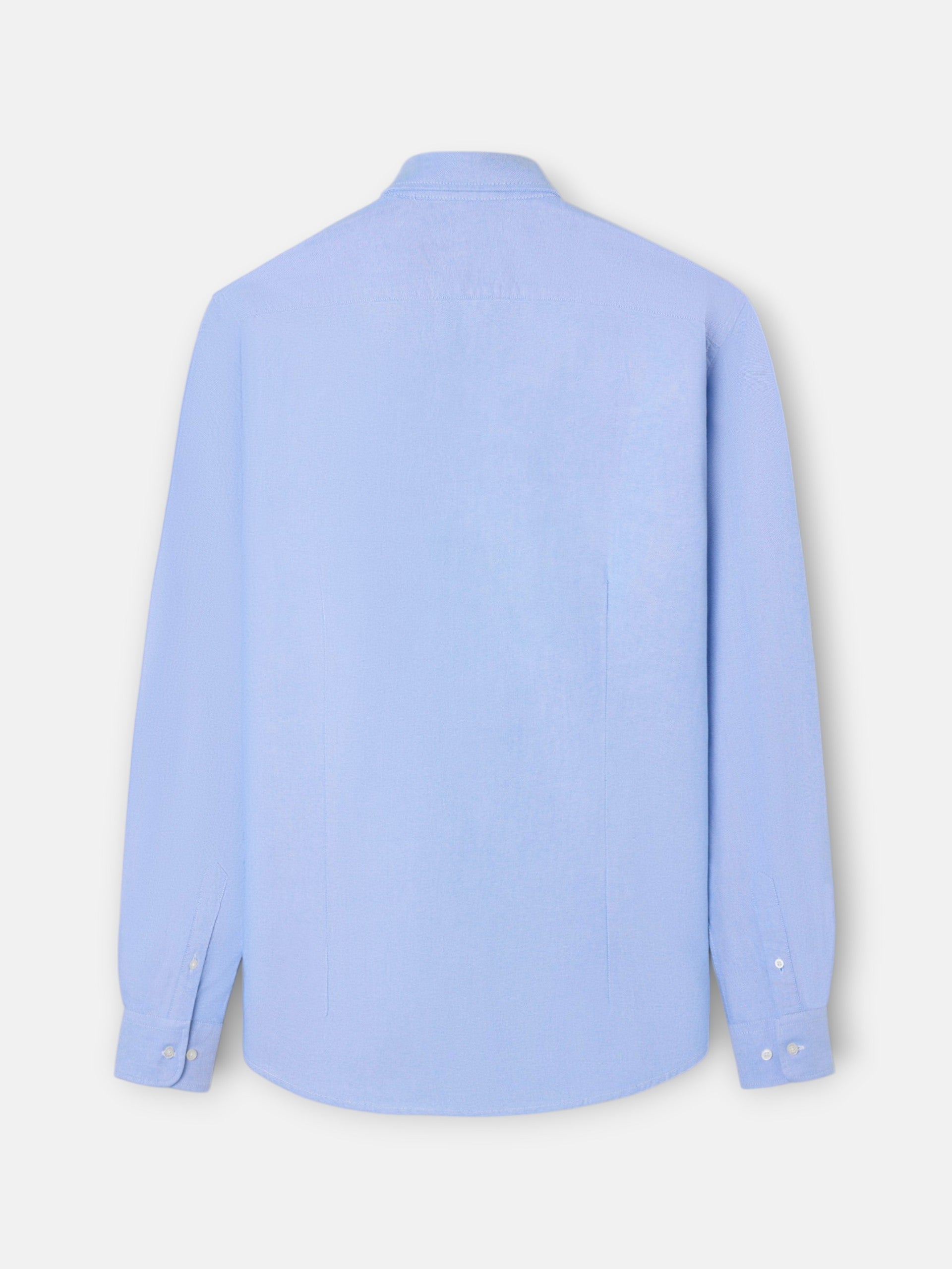 Blue Oxford sport shirt
