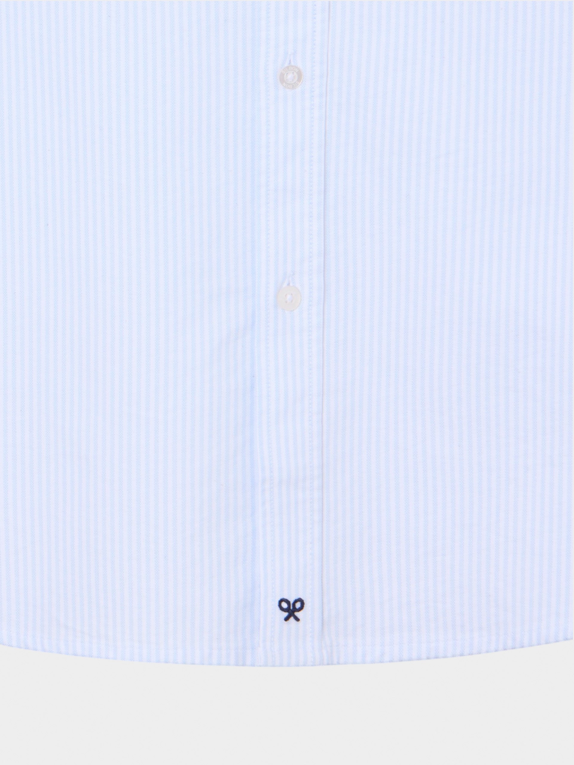 Camisa sport cruise bolsillo rayas azules