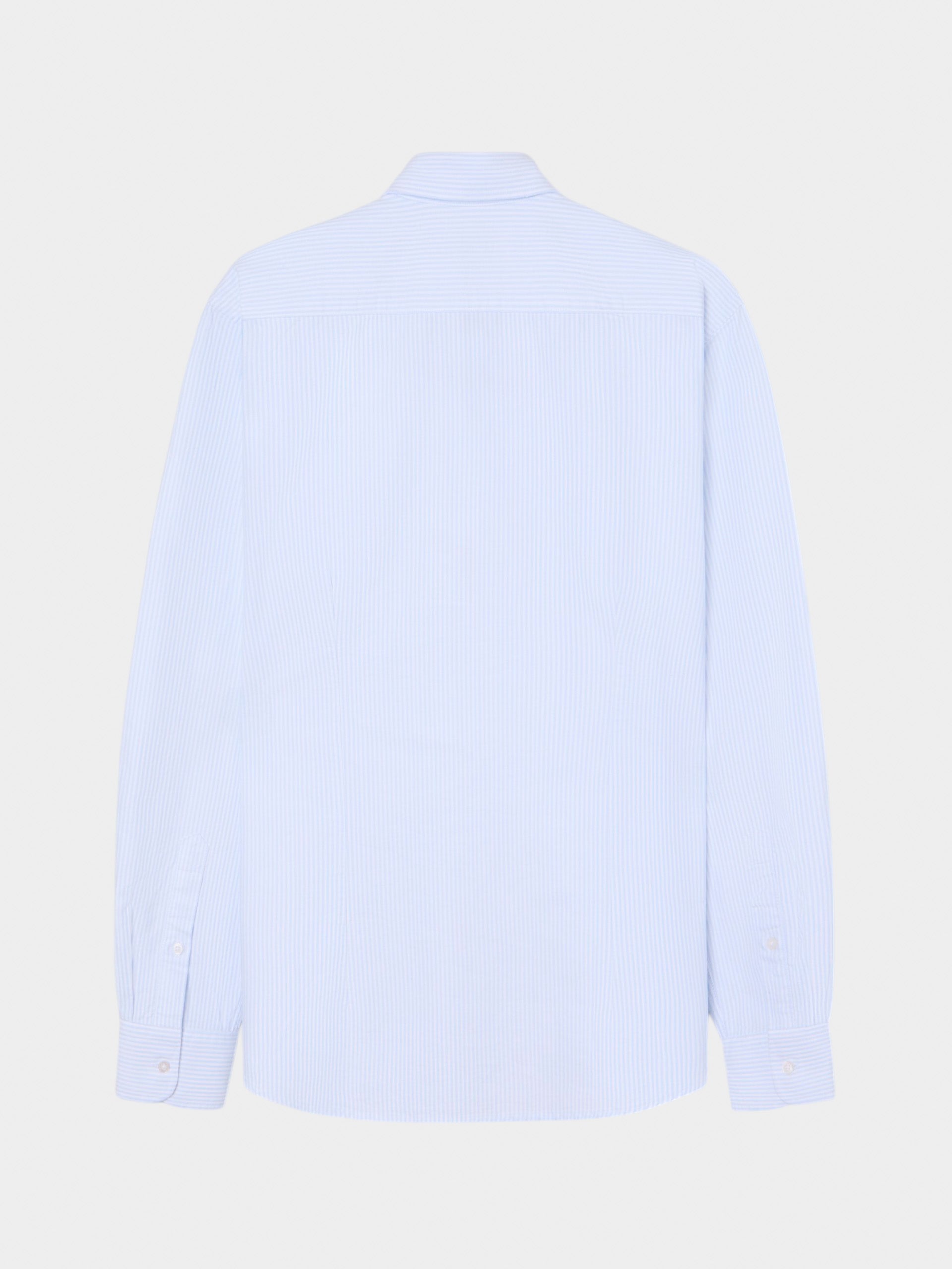 Camisa sport cruise bolsillo rayas azules
