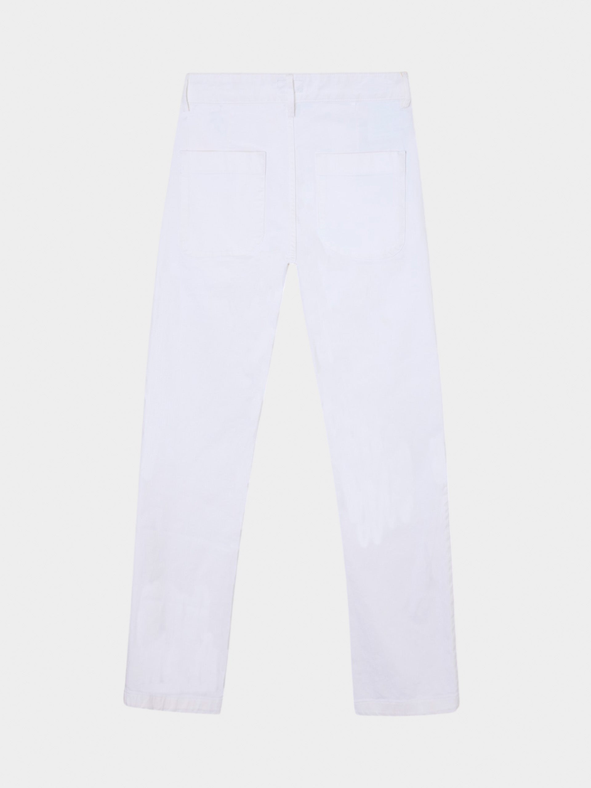 Pantalon sport cruise denim blanco