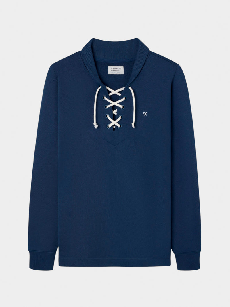 Nautical cruise navy blue sweatshirt