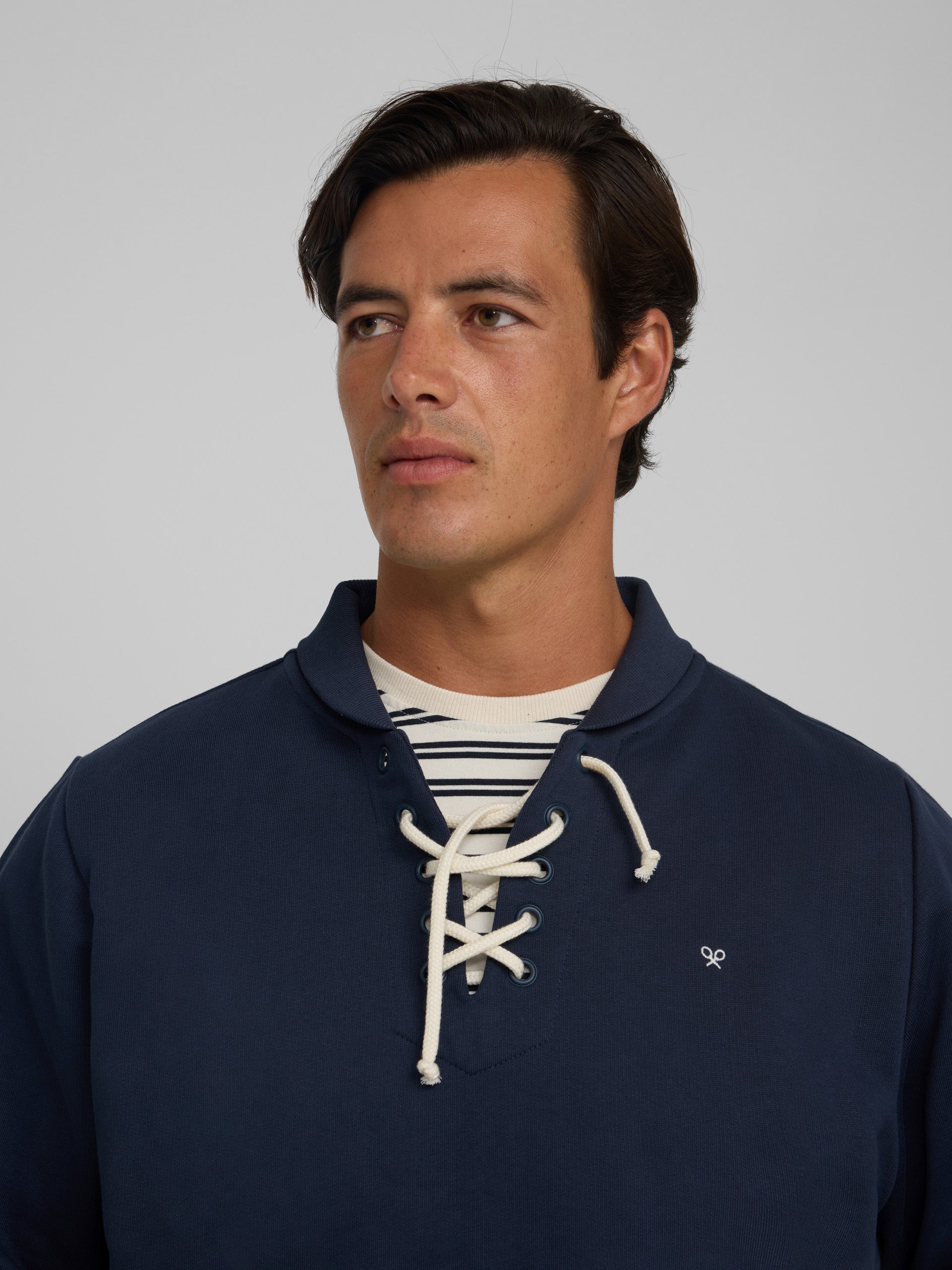Sudadera nautica cruise azul marino
