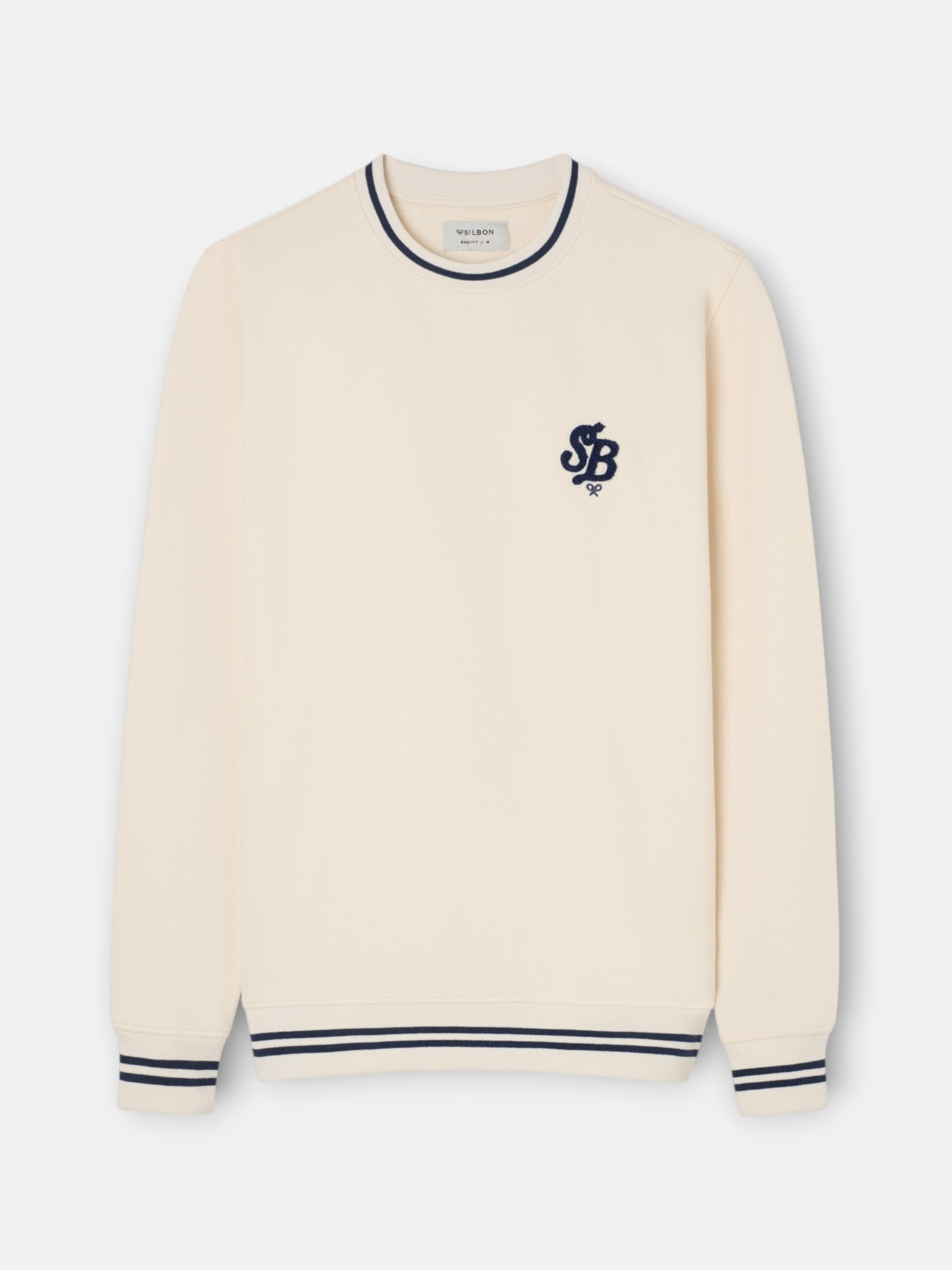 Sudadera sb rizo crema