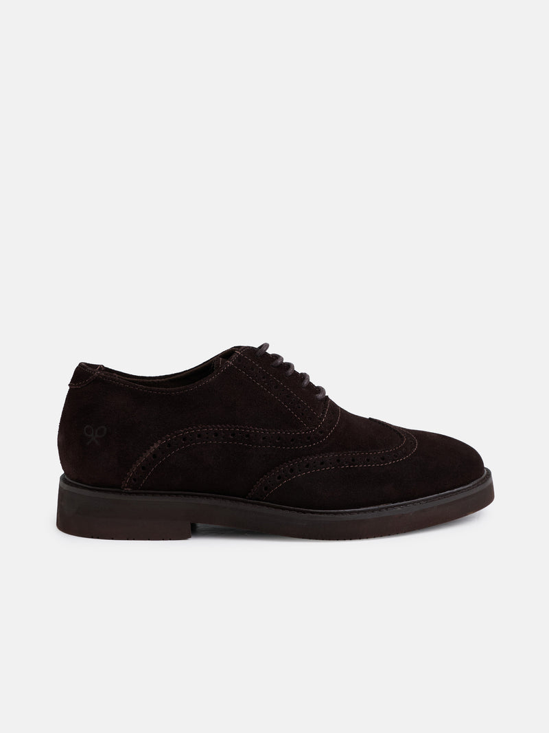 Zapato clasico ante marron