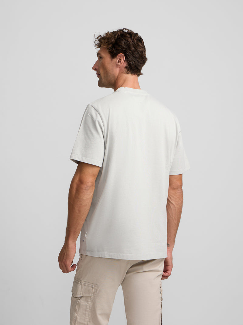 Camiseta silbon pencil gris claro