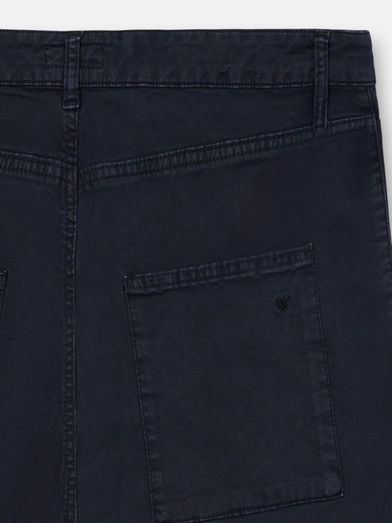 Pantalon sport carpintero parche azul marino