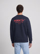 Sweat-shirt coupe décontractée Silbon Club bleu marine