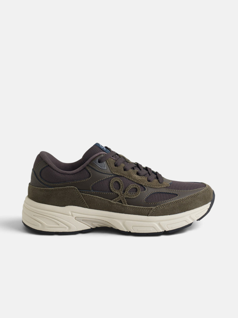 Baskets de course ton marron