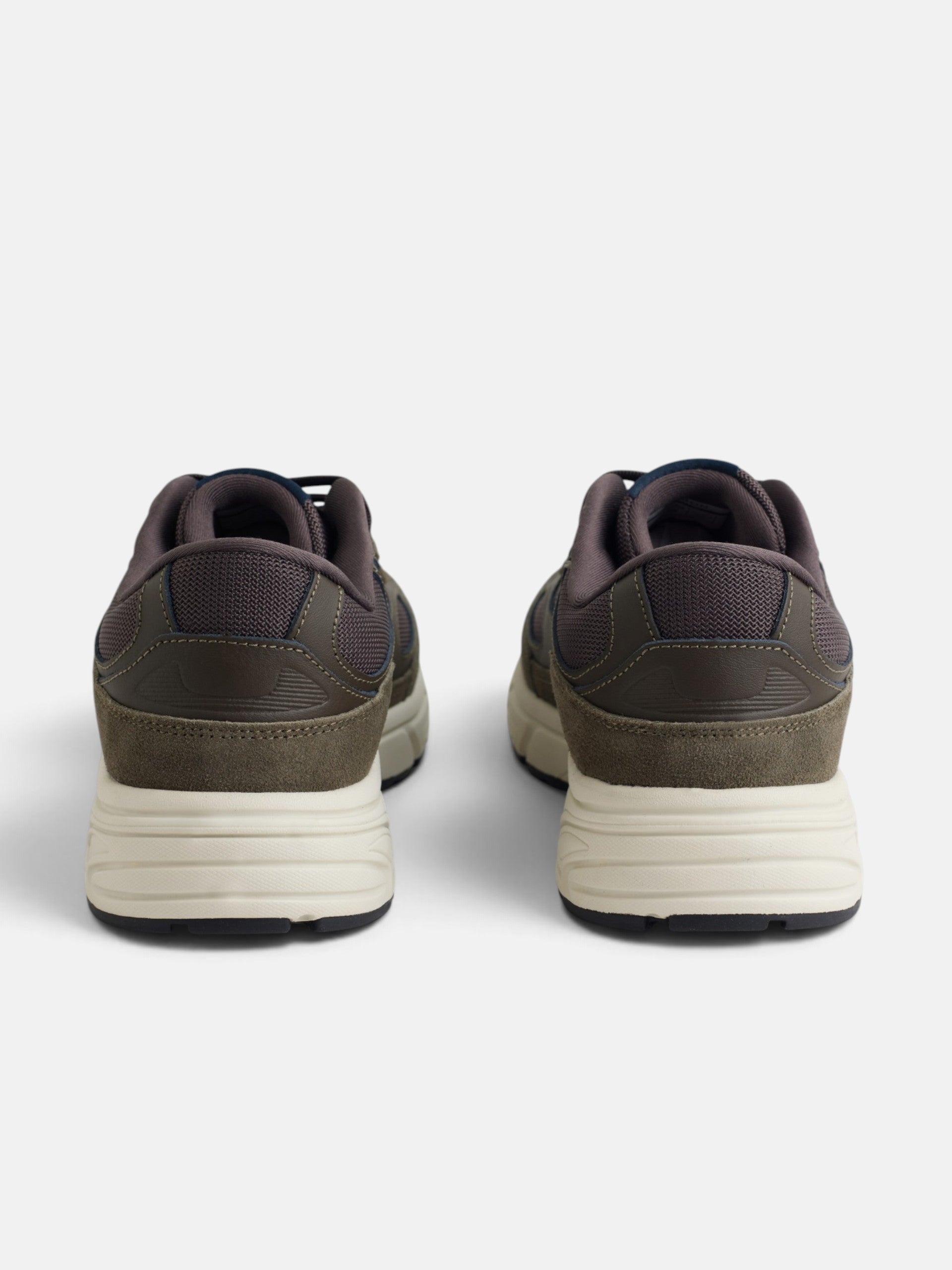 Brown running sneaker