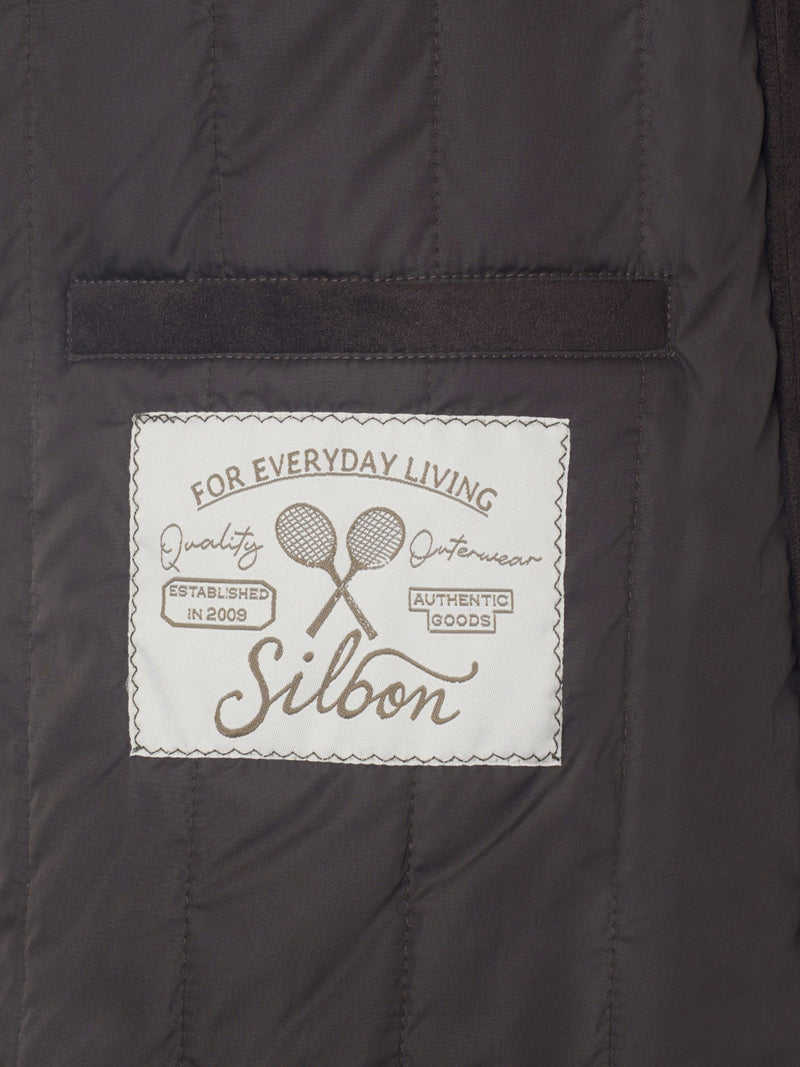 Brown suede jacket