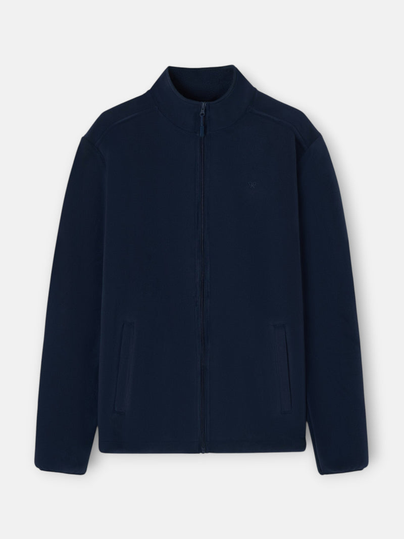 Navy blue fleece
