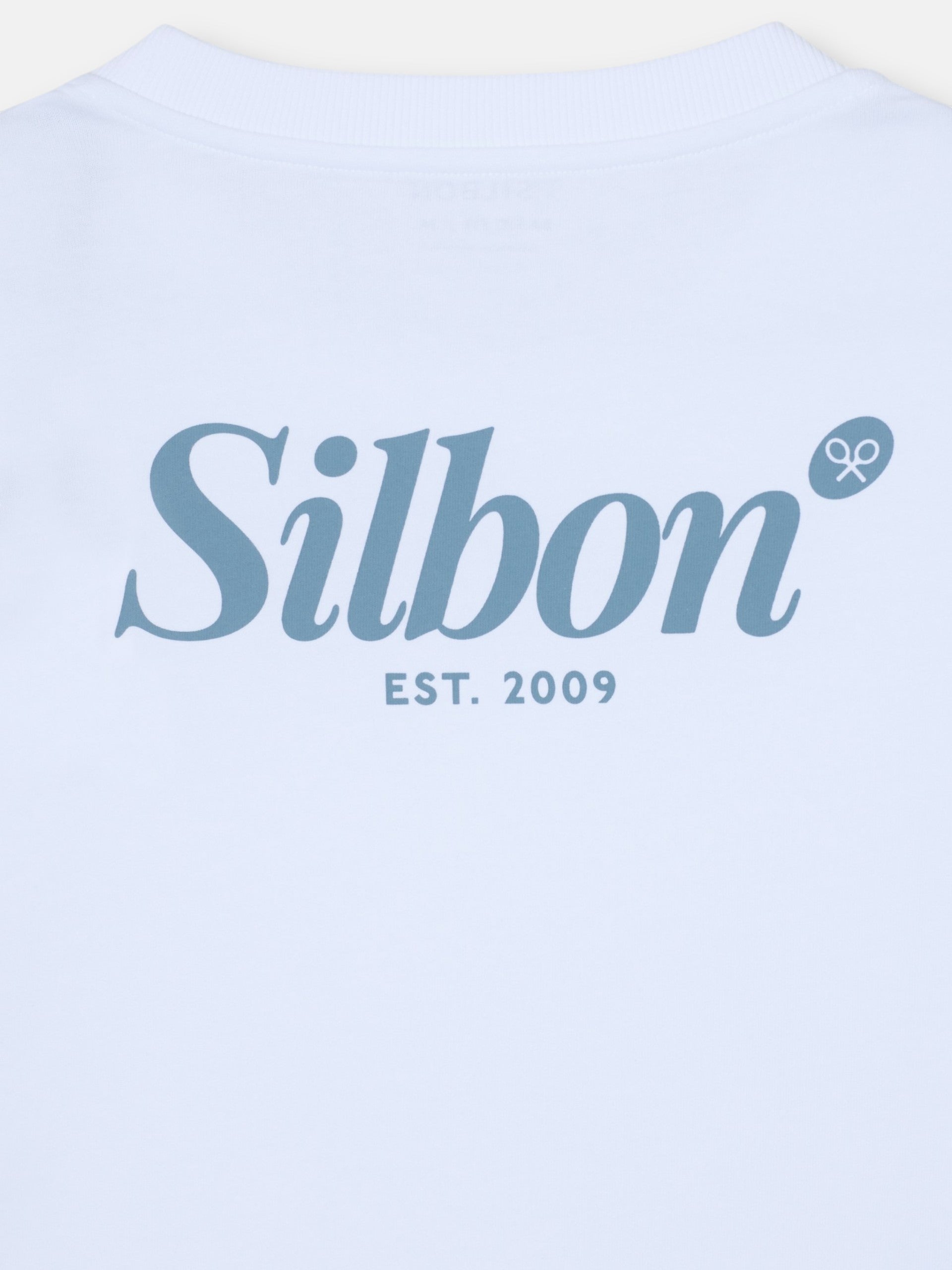 T-shirt Silbon stylo marqueur blanc