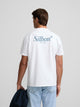 T-shirt Silbon stylo marqueur blanc