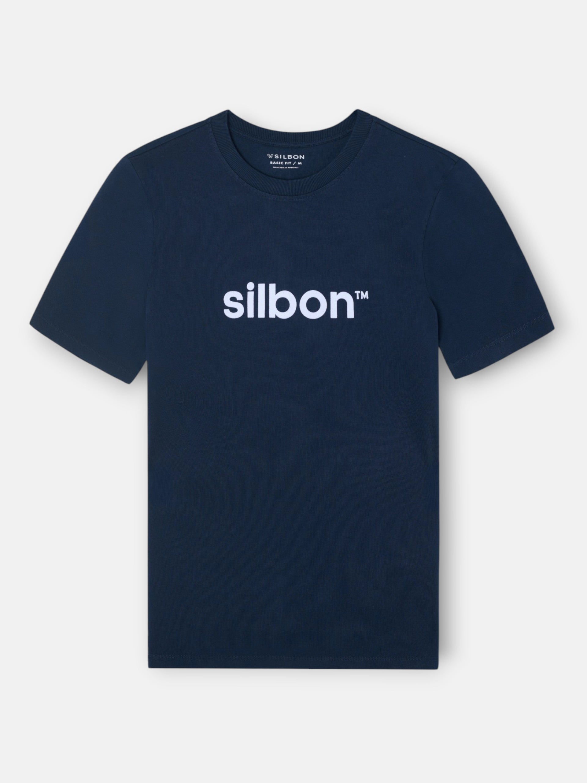 Camiseta Silbon flock azul marino