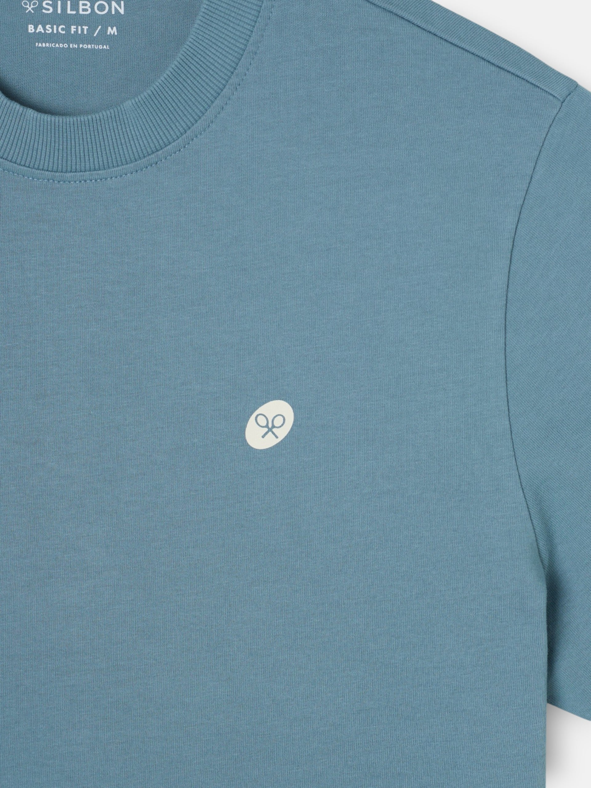 Camiseta silbon pen marker petroleo