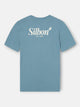 Camiseta silbon pen marker petroleo